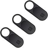 Natipo Laptop Camera Cover Slide, 2.0 Ultra-Thin Webcam Cover Slide Compatible for Laptop Table Apple MacBook iPad Pro iMac Cell Phone,Camera Cover Slide-Protect Your Privacy Security(3-Pack)