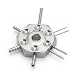 6-Pin Terminal Extraction Tool for Deutsch DT/DTP Molex Delphi AMP Connector - Stainless Steel Pin Remover for Automotive ECU Wire Harness Repair, Motorcycle ATV UTV