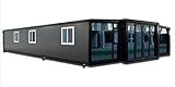 Expandable 40FT Prefab Tiny House with Bedrooms, Fully Equipped Bathroom and Kitchen - Mini House: Portable Mini Home for Adults