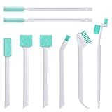 Lumkew Small Cleaning Brush Tight Spaces, 8pcs Crevice Cleaning Brushes Tool for Household Use, Tiny Cleaning Brush Mini Parts Humidifier Toaster