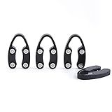 OHMAXHO 4 Pack Wine Foil Cutter Tool,4 Stainless Blades Foil Remover for Wine Bottles,Removes Foil Top Effortlessly,Wine Bottle Opener Accessory,Gift for Wine Lovers,Black