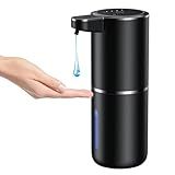 Fantictas Automatic Soap Dispenser Touchless Automatic Liquid Soap Dispenser 4 Adjustable 1200mAh Soap Dispensing Levels Wall Mount for Kitchen and Bathroom