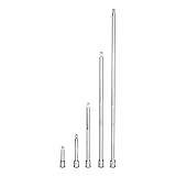 Capri Tools 1/4-Inch Drive Wobble Extension Bar Set, 5-Piece