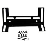JAGTRADE 12cm Water Cooling Radiator Support Water Pump Drainage Tank Reservoir Mounting Bracket Stand PC Heatsink Fan Holder, 120x50x50mm, Black