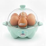 Dash Rapid Egg Cooker, 7 Hard Boiled Eggs, Aqua