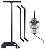 Garbage Disposer Unjamming Wrench/WRN-00 Garbage Disposal Wrench Tool for Dislodge Jams or Clutter From Above The Sink,Compatible with All Waste King and SinkErator/Moen garbage disposals（Black Kit）