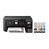 Epson EcoTank ET-2800 Wireless Color All-in-One Cartridge-Free Supertank Printer with Scan and Copy – The Ideal Basic Home Printer - Black, Medium