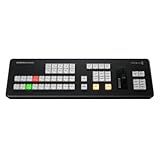 Blackmagic Design ATEM Micro Live Stream Switcher Panel with Intuitive Layout, Efficient Control, 50 Tri-Color LED Backlit Buttons and Transition Slider