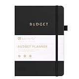 &And Per Se Budget Planner, Monthly Budget Notebook with Expense Tracker, Undated Financial Planner & Bill Organizer Book - A5 Size, Hardcover (Black)