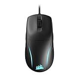 Corsair M75 Wired RGB Lightweight FPS Gaming Mouse – 26,000 DPI – Swappable Side Buttons – PC – Black