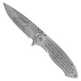 MRSLYFQH Scripture Grace Gifts Jesus Christ Religious Utility Tool for Men,Bible Verse Catholic Confirmation & Baptism Holy Salvation Faith Gift