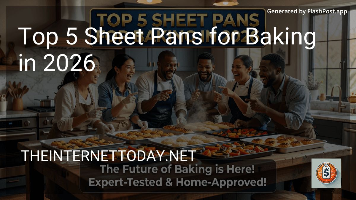 Top 5 Sheet Pans for Baking in 2026