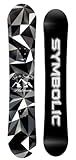 Symbolic Platinum Snowboard Freeride Freestyle Reg or Wide All Mountain 90-170cm Men Women Kids Youth (135cm Rocker)