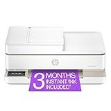 HP Envy 6555e Wireless All-in-One Color Inkjet Printer, Portobello, Print, scan, copy, Duplex printing Best-for-home, 3 month Instant Ink trial included, AI-enabled (714N5A)