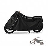 Heavy-Duty Electric Dirt Bike Cover - 600D Waterproof Oxford, Custom Fit for Soleil01, Razor MX650/MX500, Burromax TT250, Massimo E13, 12"-14" Fat Tire E-Bikes