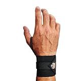 Ergodyne ProFlex 420 Wrist Wrap with Thumb Loop, Black, Small/Medium