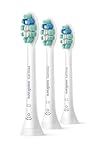 Philips Sonicare C2 Plaque Control - Genuine Replacement Electric Toothbrush Heads, White, 3 Pack, HX9023/65