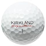 LostGolfBalls - 24 Kirkland Signature Golf Balls in Mint Condition, Recycled Used Golf Balls, AAAAA Quality Quality, White