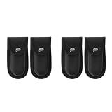 UPKOCH Utility Pouch Sheath with Belt Loop Nylon Storage Case for Tool Protection 5.43 X 2.36 X 2.36 in Set of 4