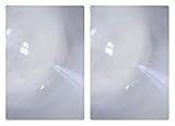 Opticlens Brand 2 Pack Full Page 3X Magnifier/Plastic Magnifying Sheet Fresnel Lens, 2 Count (Pack of 1)