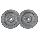 TreadLife Fitness Replacement Treadmill, Elliptical, or Bike Moving Wheels (For Moving Exercise Equipment) - 1 pair