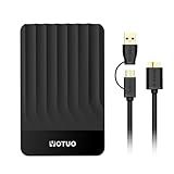 YOTUO Portable External Hard Drive Storage Expansion Mobile HDD USB 3.0 for PC, Mac, Desktop, Laptop, PS4, PS5, Xbox One X/S, Xbox 360, Xbox Series X/S, Office & Game (Black, 750GB)
