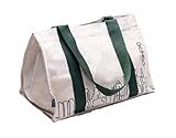 CONDO Essential Tote Bag, Extra Large, Organic Cotton Canvas, Shopping Bag, Four Handles