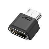 IVYGROW USB-C Adapter Compatible with Logitech G502 Wireless Gaming Mouse, Micro USB to Type-C Converter | Model-Specific Fit | Support Charge & Data Sync | 3-Second Install | 10K+ Durability