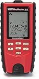 Platinum Tools T130 VDV MapMaster 3.0 Cable Tester, Wiremap Continuity Tone and Length for Cat5e Cat6 Cat6A Voice and Coax, Maps up to 20 Locations, Backlit Display