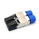 Davonpha CAT8 TOOLLESS RJ45 CONNECTORS,Shielded Ethernet Termination Plugs for 2000MHz 40G Double Shielded Solid LAN Cable,Tool-Free(Connector 2-Pack)