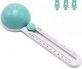 HKKYO Craft Circle Cutter, Compass Circle Cutter for Paper Circular Cutting Tool for Cardstocks