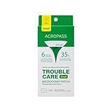 Acropass Trouble Care Microcone Acne Patch for Early Stage Pimple and Zits, Small Size Patches - Hydrocolloid, Niacimide Pimple Spot Treatment (9ct + 3 Tea Tree Skin cleansers)