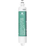 GE RPWFE Refrigerator Water Filter, Genuine Replacement Filter, Certified to Reduce Lead, Sulfur, and 50+ Other Impurities, Replace Every 6 Months for Best Results, Pack of 1