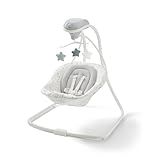 Graco Simple Sway Portable Baby Swing for Infants, Newborn Swing with 15 Songs and Sounds, Great Gift for New Parents, Baby Registry Must Have