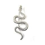 Gothic Snake Brooch Pin Decorative Safety Pins for Clothing Metal Pins for Backpacks Bag Mens Brooch Safety Pin Brooches for Women
