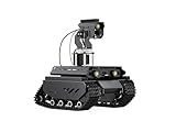 Waveshare Open-Source Off-Road Tracked AI Robot, Compatible with Raspberry Pi 5, Dual Controllers, Computer Vision, Comes with Pan-Tilt Module, PI5-4GB Included