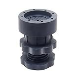 PUHETO Leveling Feet for Appliance, Adjustment Leveling Legs for Washing Machine, Refrigerators, Dryer Machines and Furniture, 4 Sets, Grey