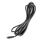 SUNPIE 5 PIN Green Connector RGBW 118" 10 FT Rock Light Kits Extension Wire Cable Cord for 4 8 Pod RGBW Rock Lights