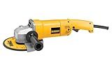 DEWALT Angle Grinder, 7-Inch, 13-Amp, 8,000 RPM, With Dust Ejection System, Corded (DW840)