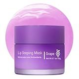 Sleeping lip mask, Nourish & Hydrate Lip Mask, Lip Balm, Lip Oil, Lip Skin Care, Hydrating, Moisturizing Lip Lines Night Sleep Anti-chapped Lip Cream (Grape)