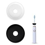 Koettco The Drip Dodger Electric Toothbrush Drip Guard (Pack of 2) – Adjustable Silicone Ring to Keep Charging Base Clean – Fits Oral-B, Sonicare & More – Dishwasher-Safe - Stops Paste & Water Mess