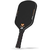 JOJOLEMON Pickleball Paddles Featuring a Raw Carbon Fiber Paddle Face and 16mm Power Polymer Core Pickleball Rackets Designed for Spin and Consistency