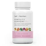 SELF NUTRITION Fertility Support for Women | Conception for Her, Coenzyme Q10, Ashwagandha, Myo-Inositol & More| Support Cycle Regularity & Ovulation| Vegan, Non-GMO, USA Made-60 Capsules