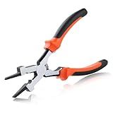 SPEEDWOX MIG Welding Pliers Multi-Function Mig Welder Plier Mig Nozzle Cleaner Slag Hammer Wire Cutter Scraper Files for Scraping Spatter Gripping Drawing Wire for Welding, Electrical, Mechanical