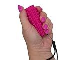 Sensory Pain Stim Fidget for Natural Labor – Full-Hand Grip with Wrist Strap | Birth Pain Relief Tool for Home Birth, ADHD & Autism Support