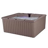 Aqualife Current Outdoor Hot Tub, Free Extras, Fits 4-Adults, Plug and Play Spa, Free Cover Included