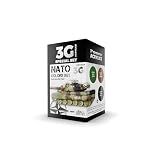AK Interactive NATO COLORS 3G - Acrylic Paint Set 3rd Generation 17mL