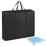 Loenel Folding Ping Pong Table Storage Bag, Portable Carry Bag for 6 x 3 FT Foldable Table Tennis Table - 37" D x 5" W x 37" H