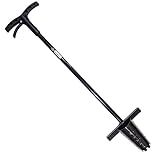 Bulb Planter Long Handle 39" Garden Tool - Walden Perfect Planter with Foot Bar for Tulips, Daffodils, Flowers - Heavy Duty Steel Bulb Transplanter Digger with Depth Markers, No Bending