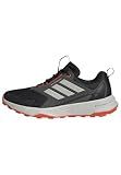 adidas Men's Terrex Tracefinder Trail Running, Black/Grey/Semi Impact Orange, 11